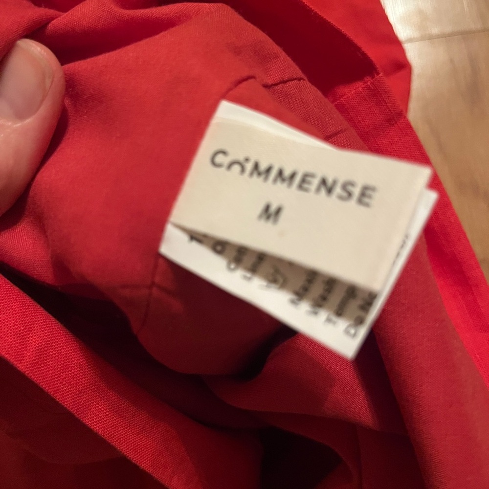 Commense Vibrant Cotton Linen Midi Dress - Picture 4 of 5